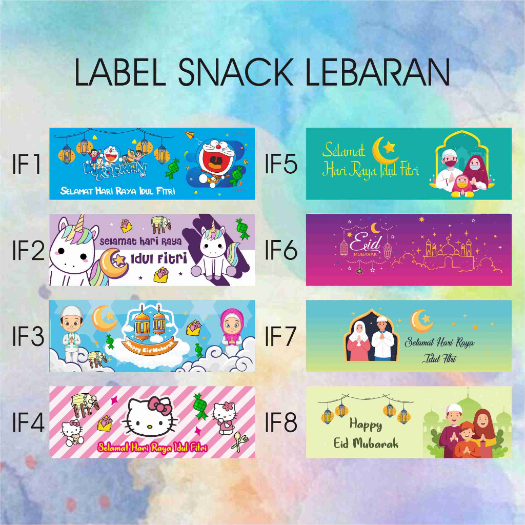 Angpao Lebaran / Plastik Snack Lebaran / Tas Snack Lebaran - Plastik Hampers lebaran - Angpao idul fitri