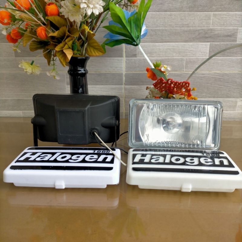 Lampu Foglamp Lampu Kabut Mobil Truck Halogen 4500 Satu Sett 2 pcs lampu 12- 24 Volt