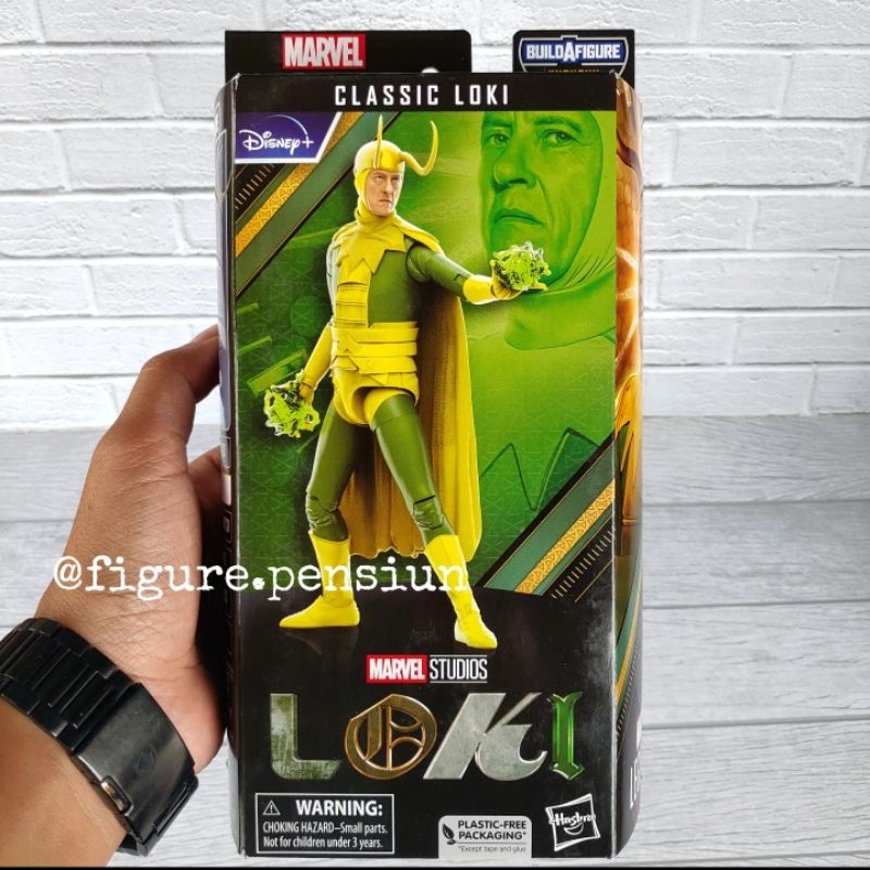 MARVEL LEGENDS SERIES DISNEY LOKI CLASSIC COMIC KHONSHU ACTION FIGURE