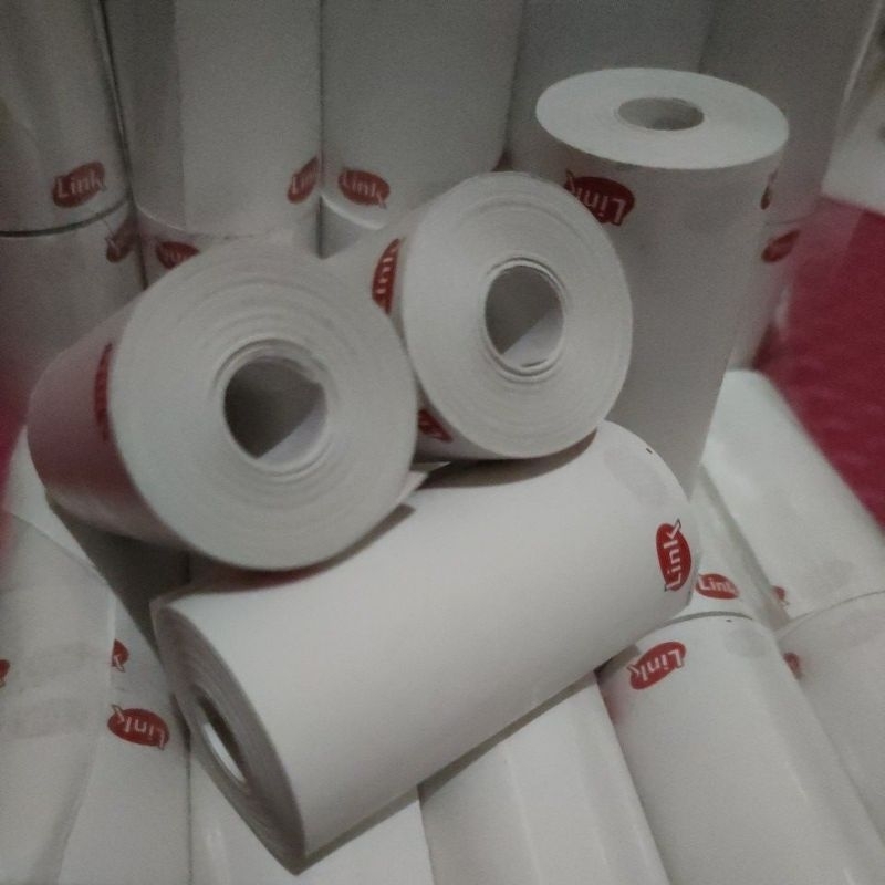 

Thermal Paper roll logo link 58x30 Kertas Struk kasir