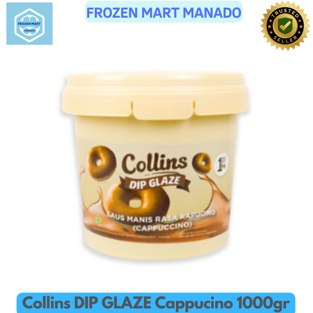 

Collins DIP GLAZE Cappucino 1000gr - Frozen Mart Manado (Frozen Food Manado)
