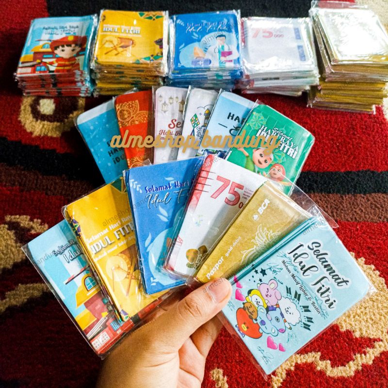 

Amplop Lebaran Kecil 1 Pack Isi 10pcs Karakter Lucu / Amplop Lebaran Snack /Amplop THR Unik Murah Amplop Lebaran Murah almeshop Amplop THR murah Amplop Bandung Grosir Amplop THR Murah Bandung amplop thr 2025