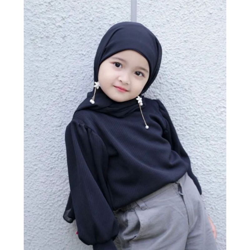 Pashmina Instan Anak Jersey Pastan Pashmina Anak Jersey