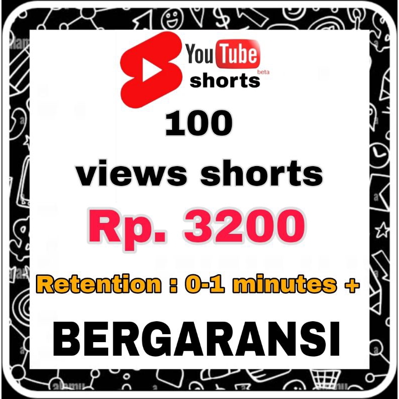 JASA VIEWS YOUTUBE SHORTS HIGHQUALITY