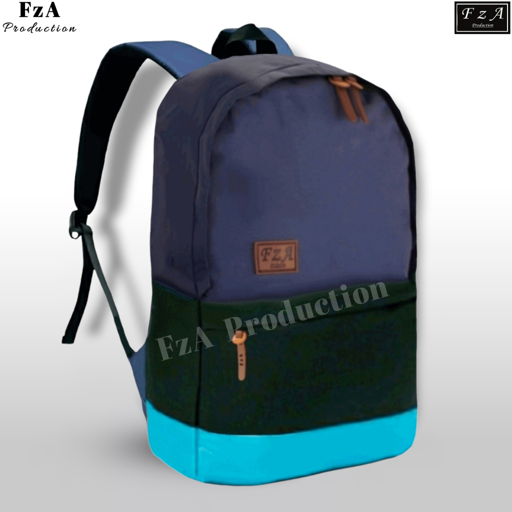 FzA Official - Tas Ransel Distro Original Casual pria Wanita / Tas Ransel Laptop / Backpack Sekolah Kuliah Distro Original Tas Punggung Laptop - BLRC