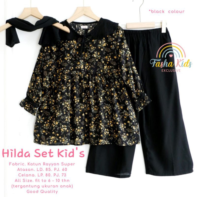 HILDA SET KIDS BY FASHA HIJAB