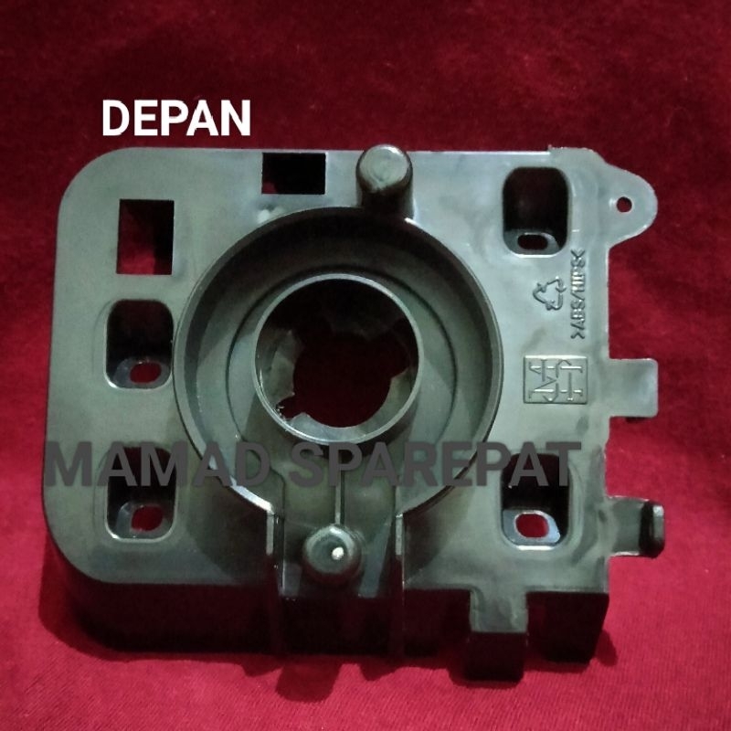 Braket /Bracket pembuangan air mesin cuci polytron model KOTAK LURUS