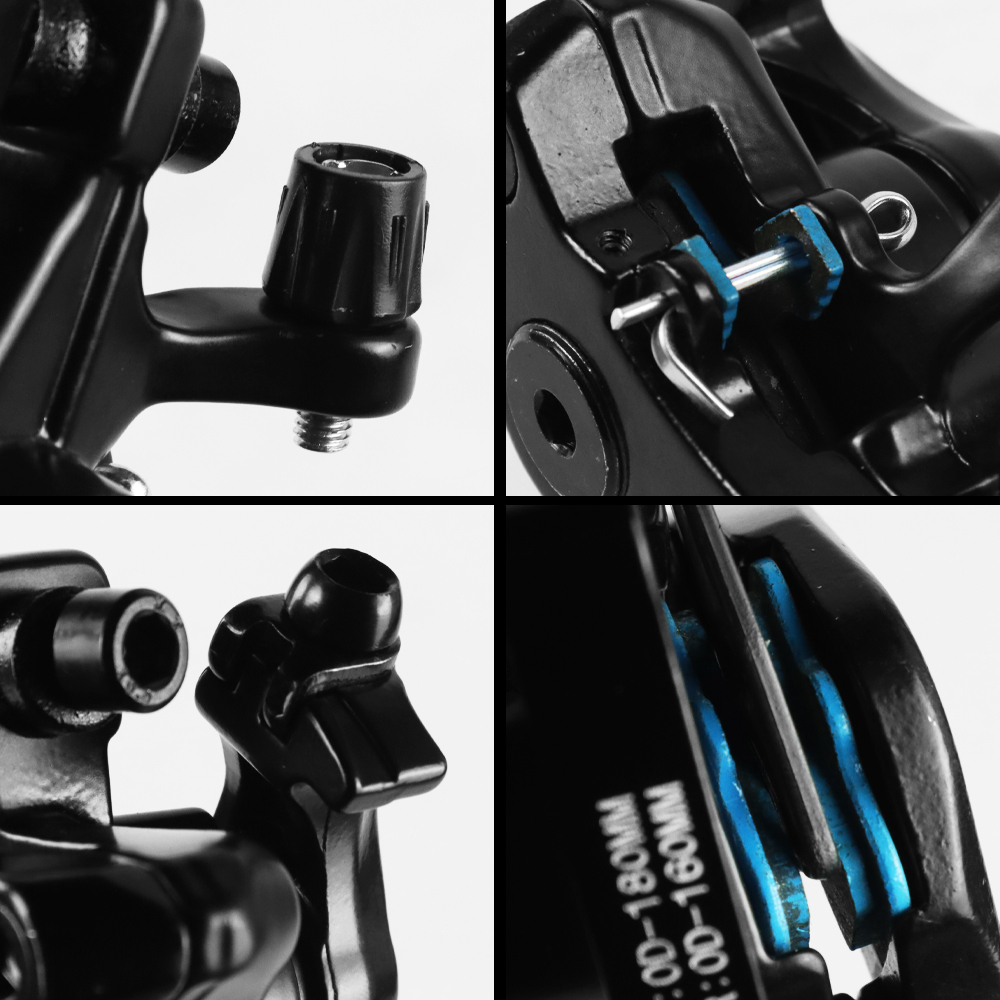 HIMO Cakram Rear Disc + Brake Caliper F180 R160 for HIMO Z16/Z20/C20 - Black