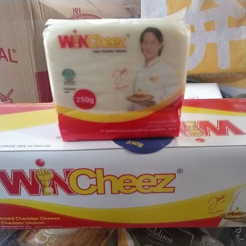 

WINCHEEZ KEJU CHEDDAR KEMASAN 250GR