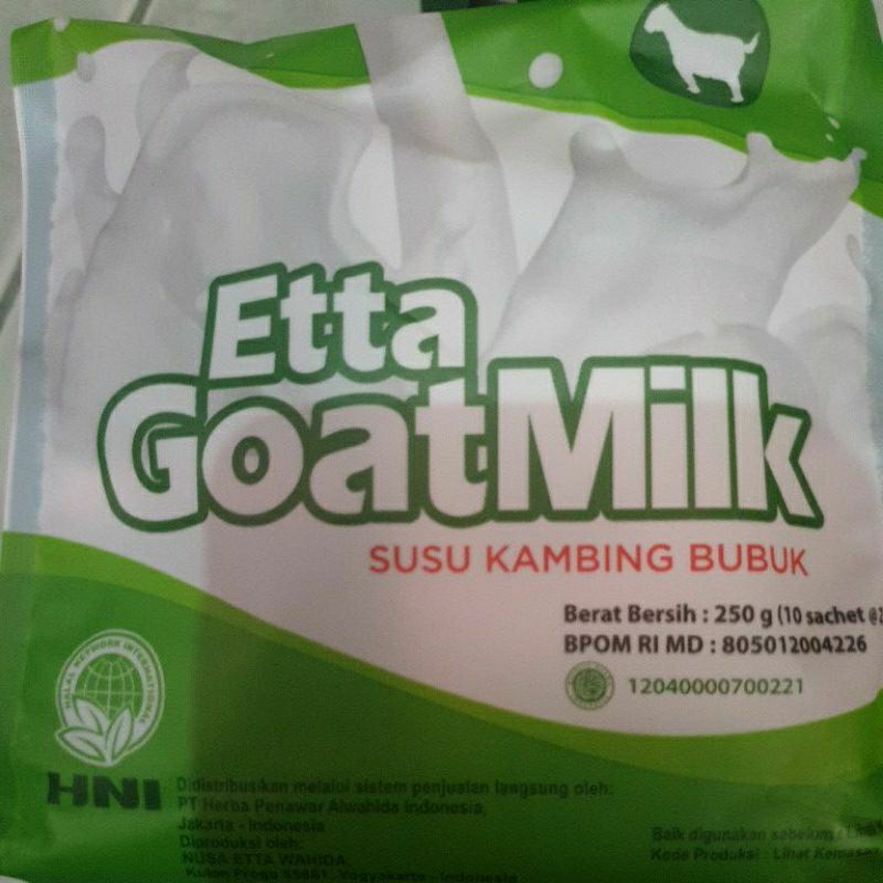 

HNI Susu kambing etawa