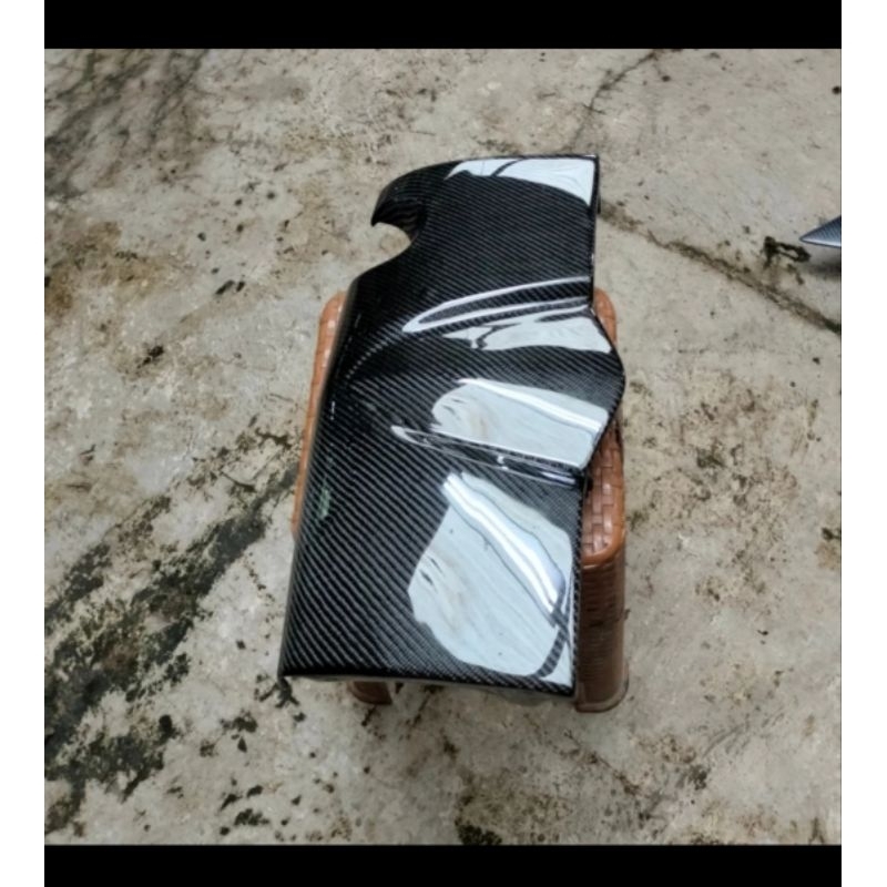 Cover engine yaris joker carbon kevlar carbon foeged carbon fiber