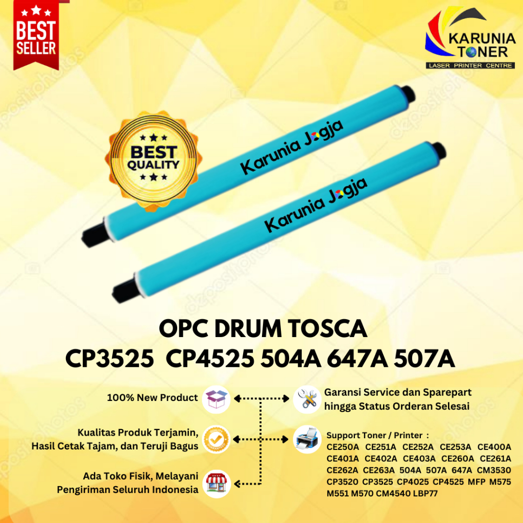 OPC Drum CP4525 CP3525 504A 647A 507A TOSCA