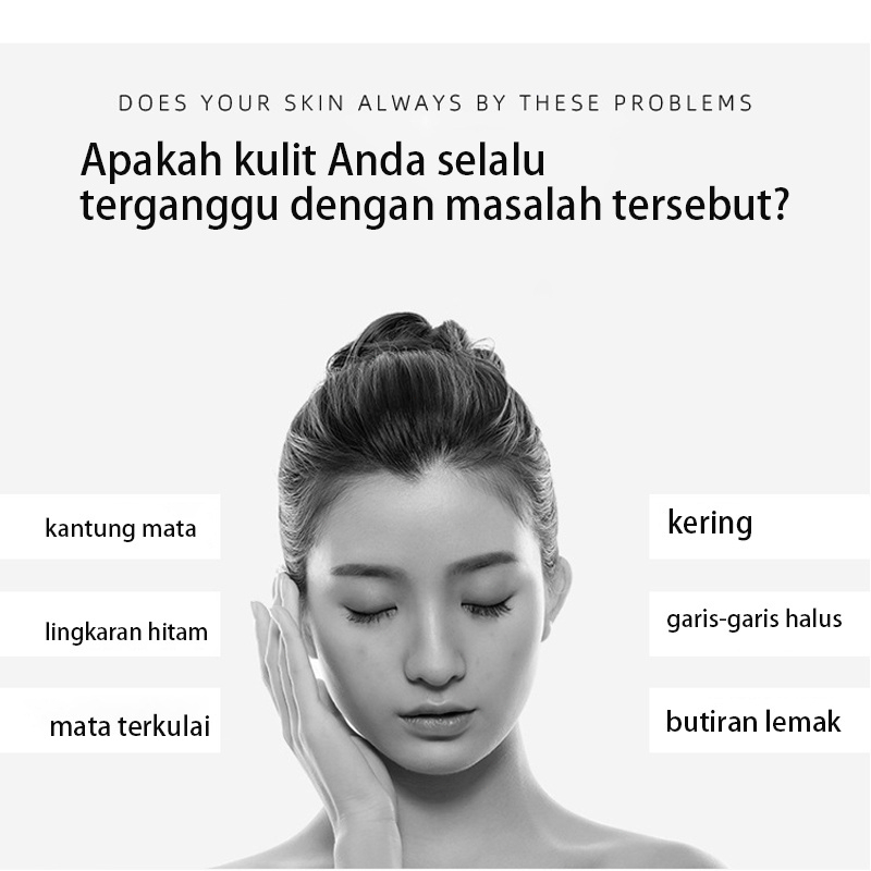 cream mata panda menghilangkan mata panda serum kantung mata 20g Gel Pengangkat Mata Pengangkat Kerut Anti keriput dan anti penuaan Melembabkan, mengencangkan dan mencerahkan warna kulit