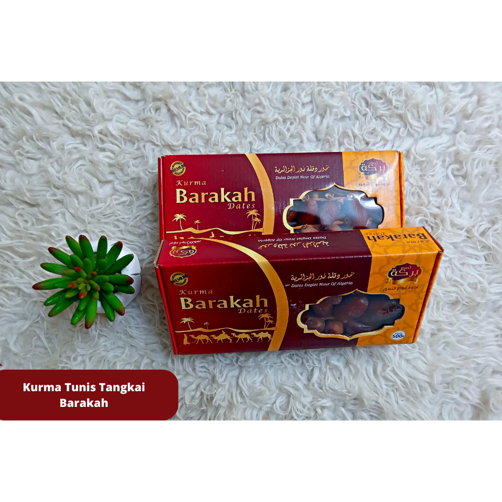 

KURMA TUNIS TANGKAI KEMASAN 500 GR