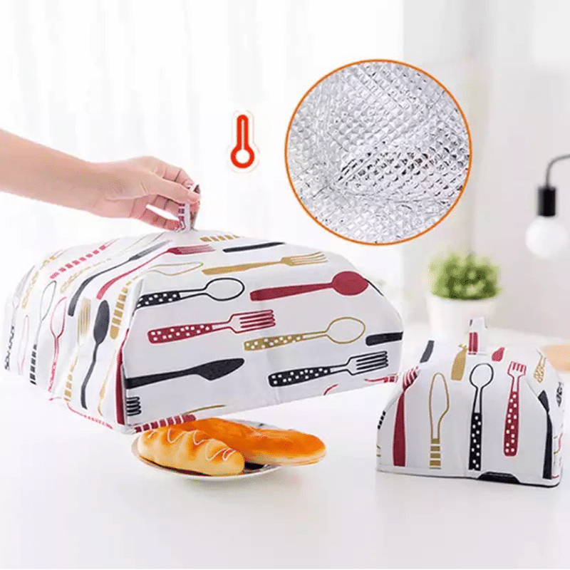 ANG TUDUNG SAJI LIPAT ALUMINIUM FOIL TAHAN PANAS / PENUTUP LAUK MAKANAN DAPUR TAHAN PANAS