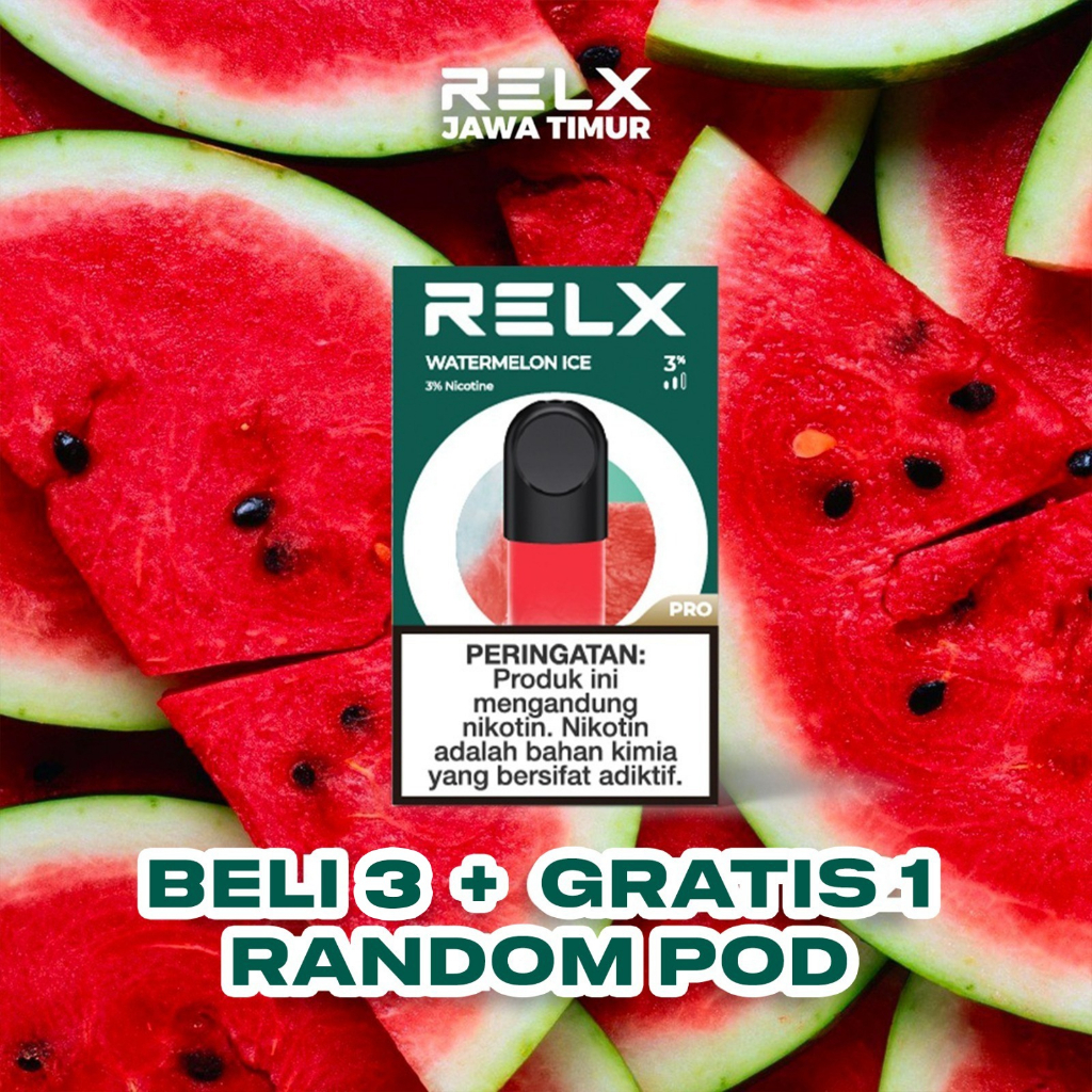 RELX Infinity Essential Pod Pro - Watermelon Ice / Semangka