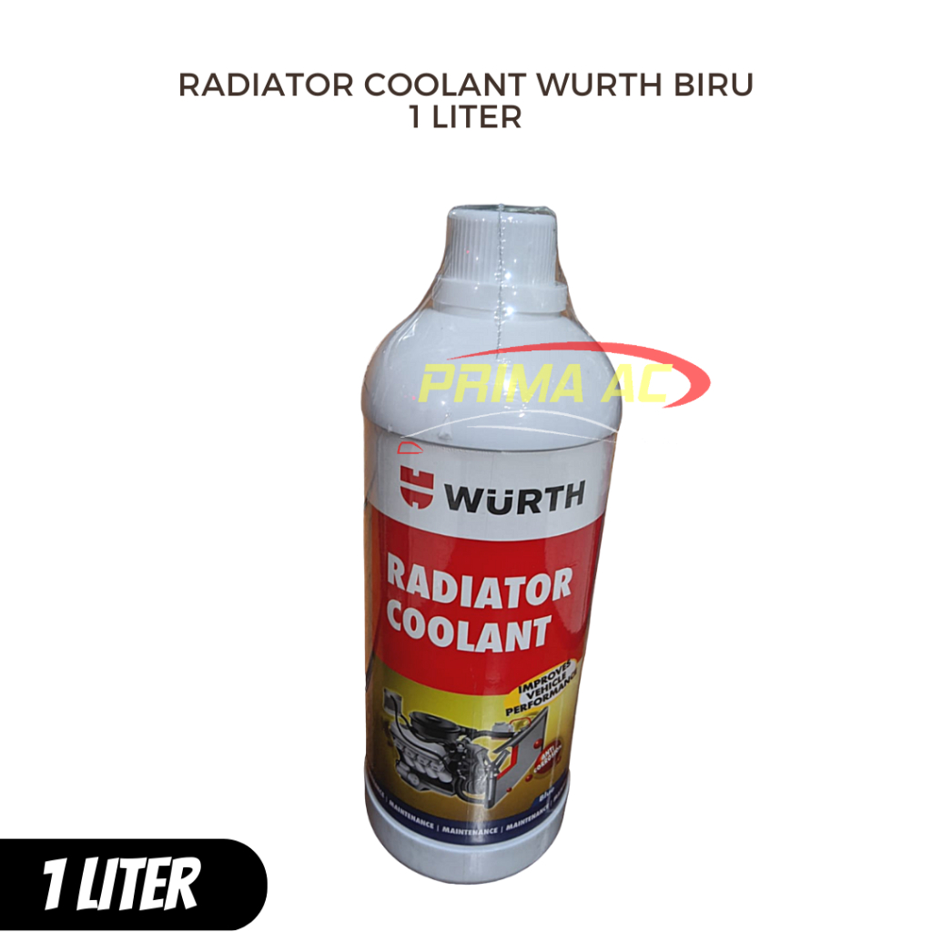 RADIATOR COOLANT WURTH 1 LITER BIRU HIJAU MERAH