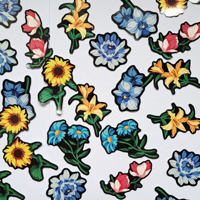 

Joyful Floral Waterproof Sticker | Vinyl Sticker | Die Cut Sticker | Stiker Tahan Air