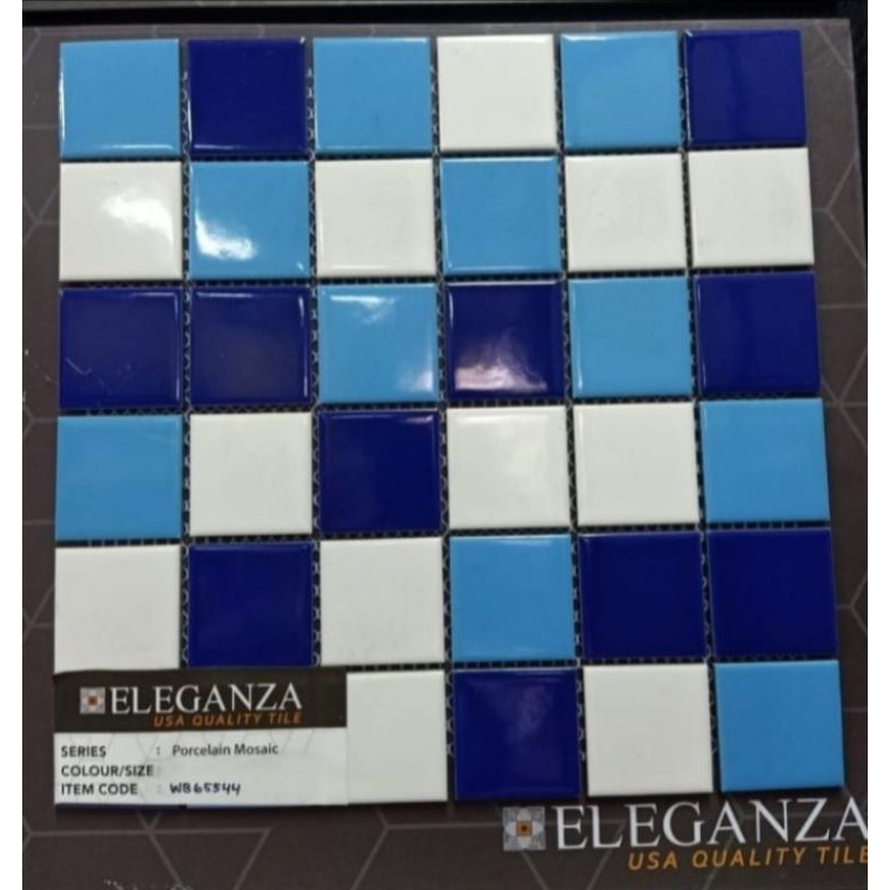 keramik mozaik kolam renang ukuran 5cm eleganza WB65544