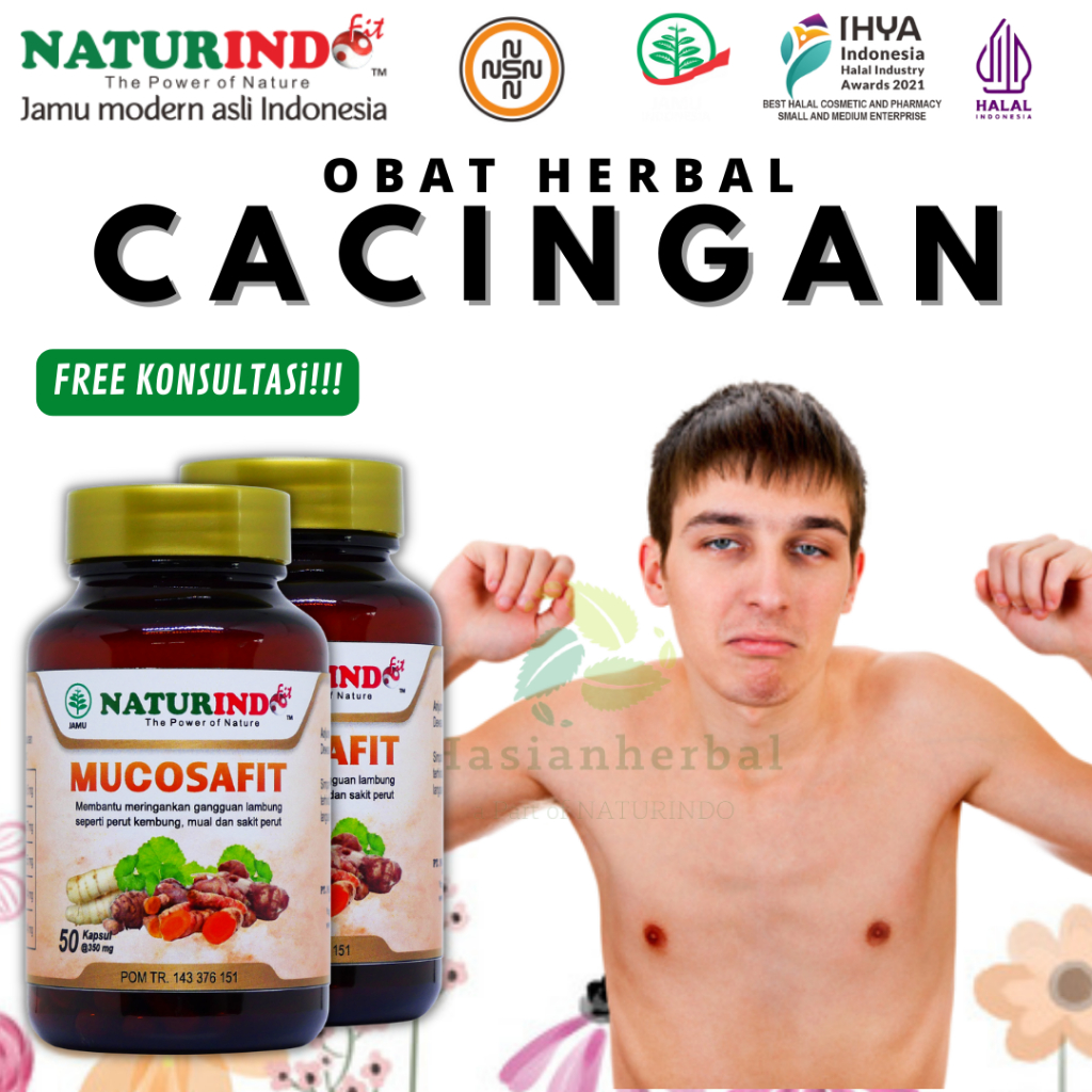Obat Herbal cacing cacingan untuk orang dewasa anak mengatasi kurangnya nafsu makan melancarkan salu