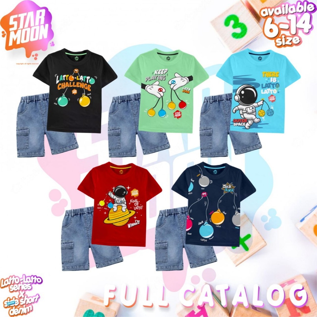 Afsheenastore Latto latto series X Shide Short Denim By Starmoon