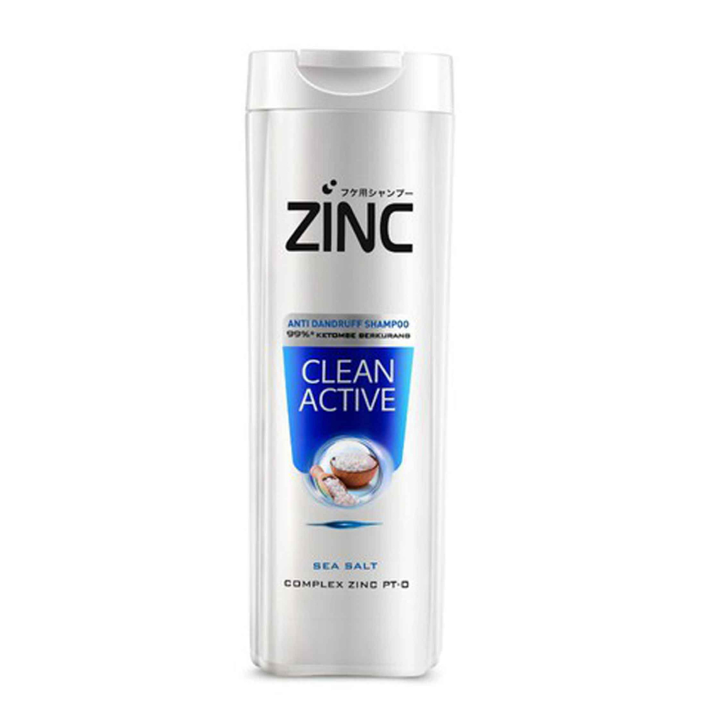 Sampo Zinc / Clean Active / Sea Salt / 170ml