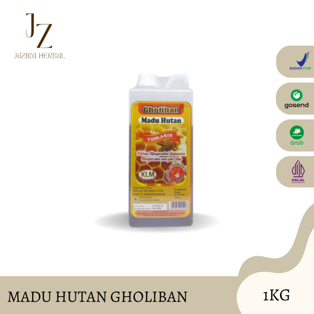 

Madu Gholiban KLM - Madu Hutan Gholiban - 1Kg