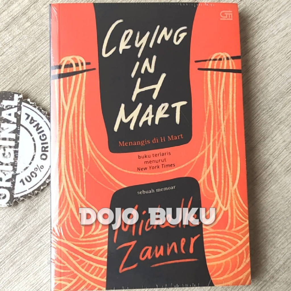 Buku Crying in H Mart (Menangis di H Mart) by Michelle Zauner