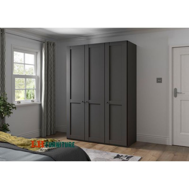 Almari baju minimalist / Lemari pakaian kaca cermin / Almari minimalist / bisa riquesd custom / Alma