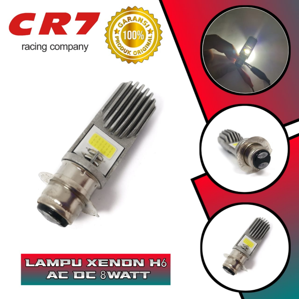 Lampu Depan H6 Lampu Utama Lampu Xenon H6 Lampu Depan Motor Matic Motor Bebek Led Ac Dc