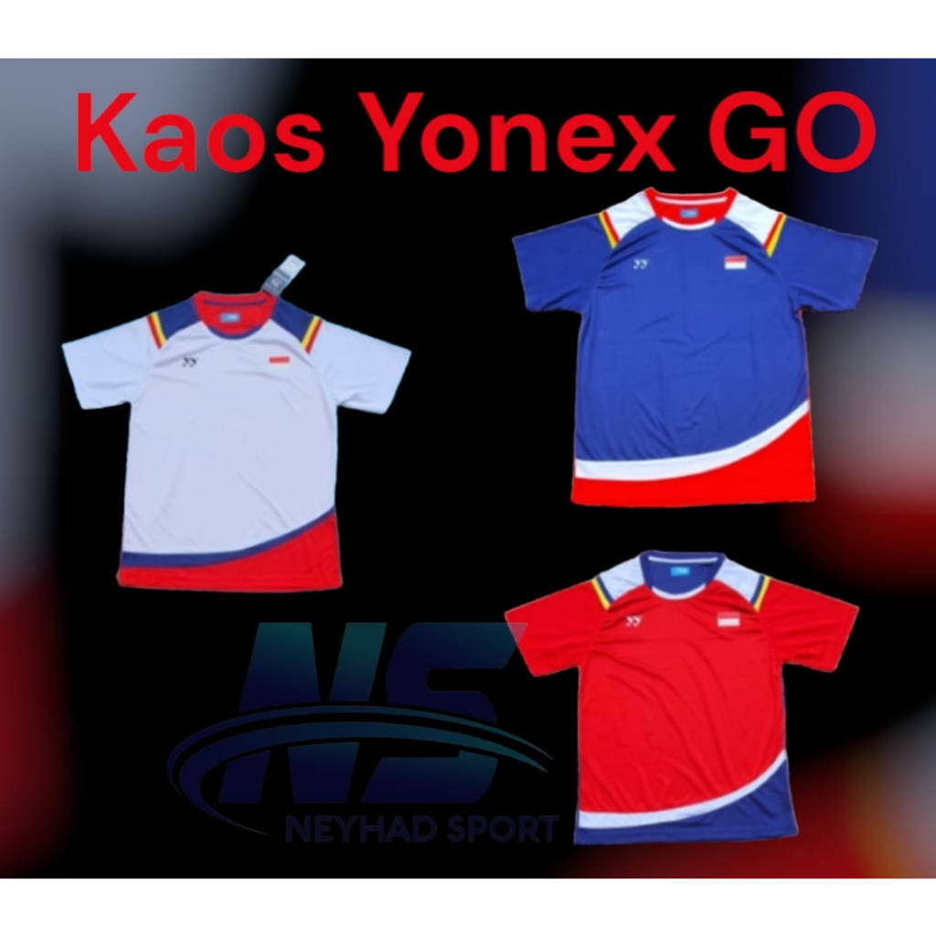 Kaos Badminton Yonex GO Grade Ori
