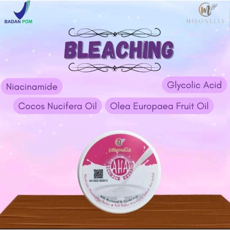 READY/Bleaching Licorice with AHA by Misonells