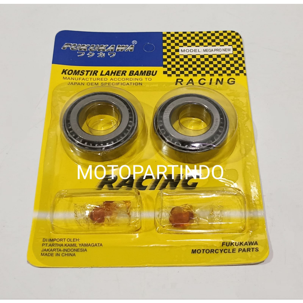 KOMSTIR BAMBU FUKUKAWA MEGA PRO NEW VERZA SONIC 150 BEARING KOMSTIR BAMBU CB150R CBR 150R