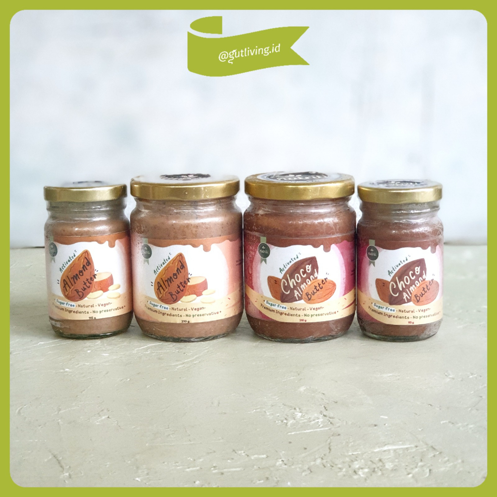 

Activated Almond Butter Nutriti Chocolate Jam Selai Spread