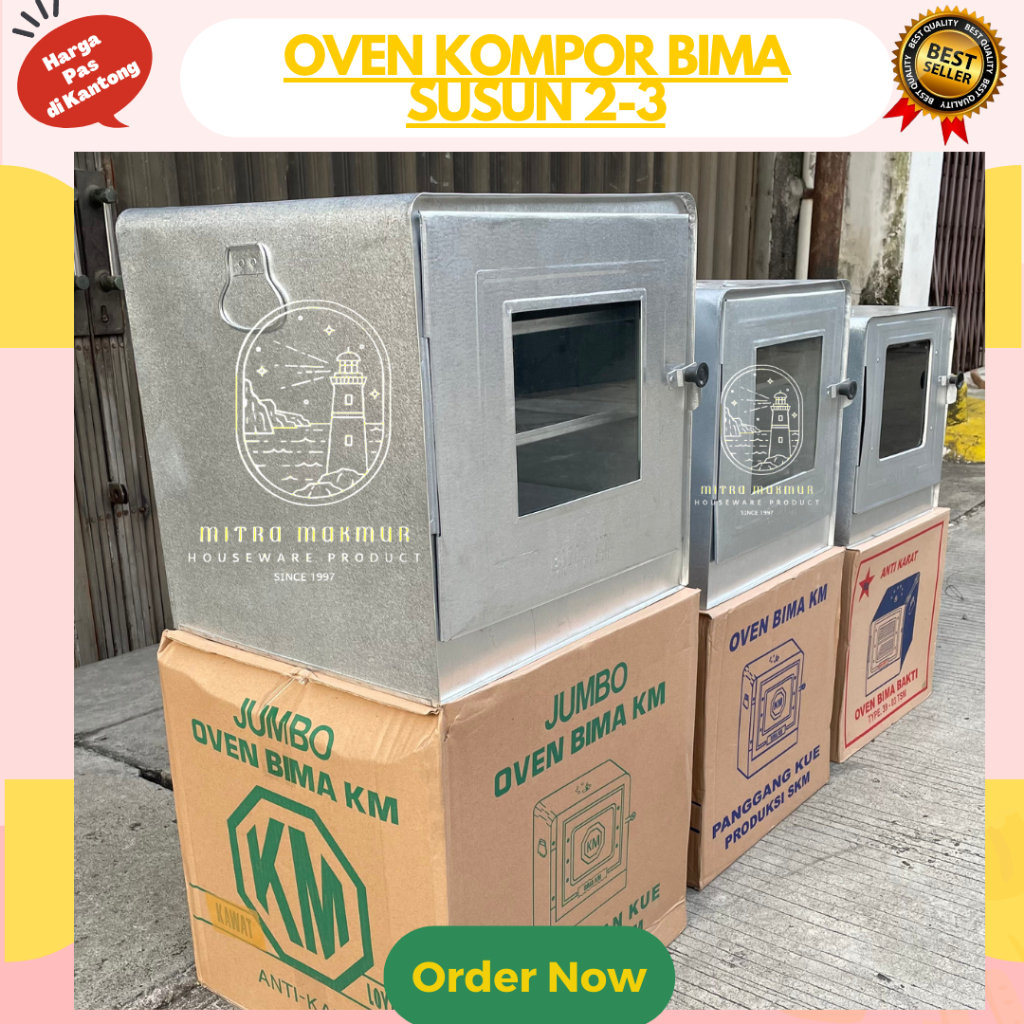 SALE!! OVEN KOMPOR TANGKRING BIMA SUSUN 2 - 3 OVEN MURAH ALAT PEMANGGANG