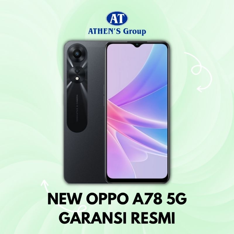 NEW OPPO A78 5G GARANSI RESMI