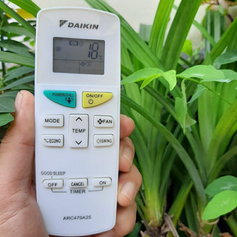 Remote Remot Ac Daikin ARC470A25