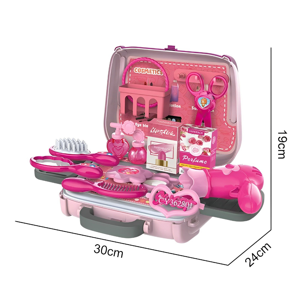 2in1 Hand Bag Cosmetic Mainan Makeup Set Anak Perempuan | Kado Ulang Tahun Anak Cewek 3-4-5-6 Tahun Terbaru 2023