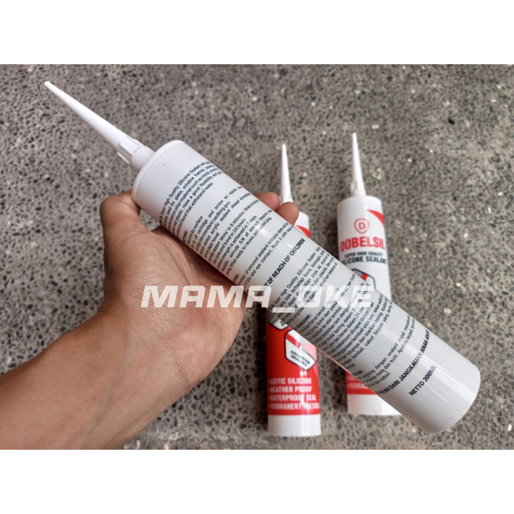 Silicon Glass Sealant / Lem Kaca Tabung