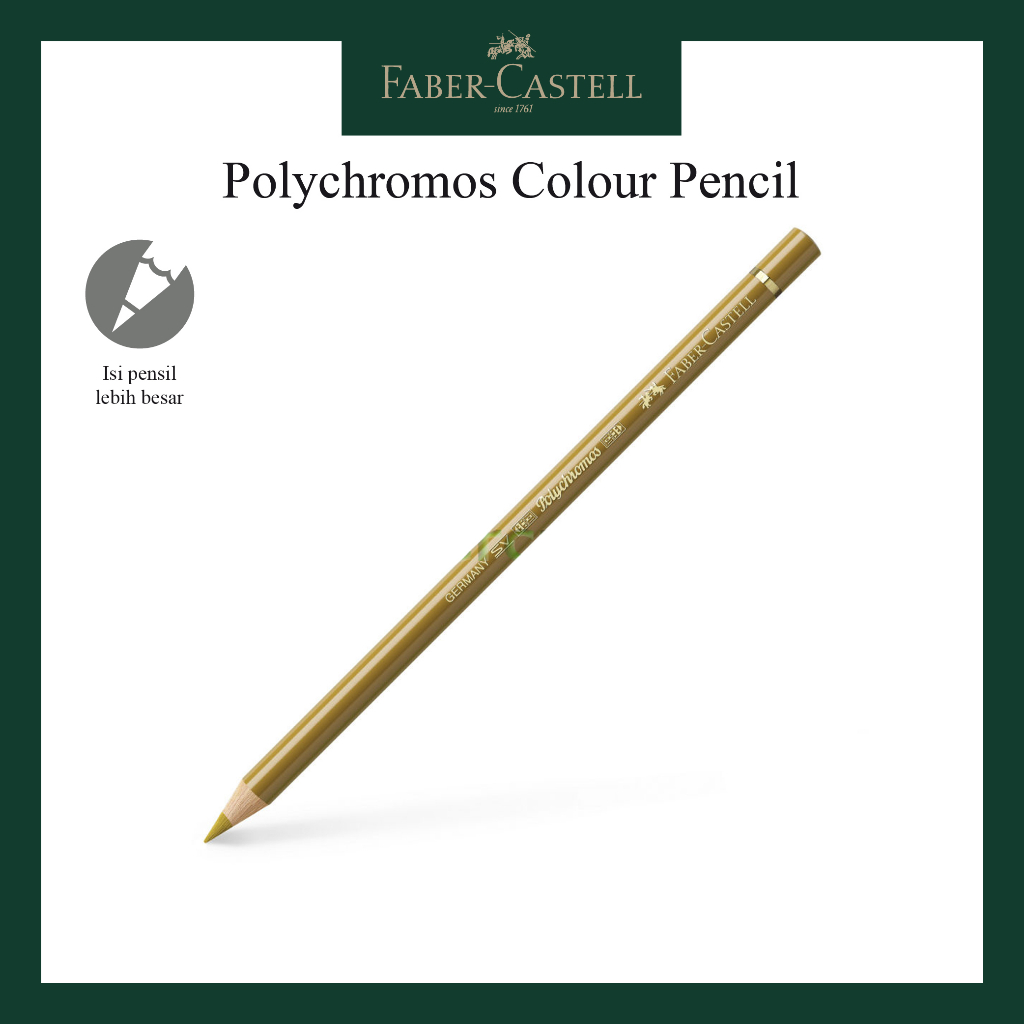 

Pensil Polychromos Faber Castell Green Gold 110268