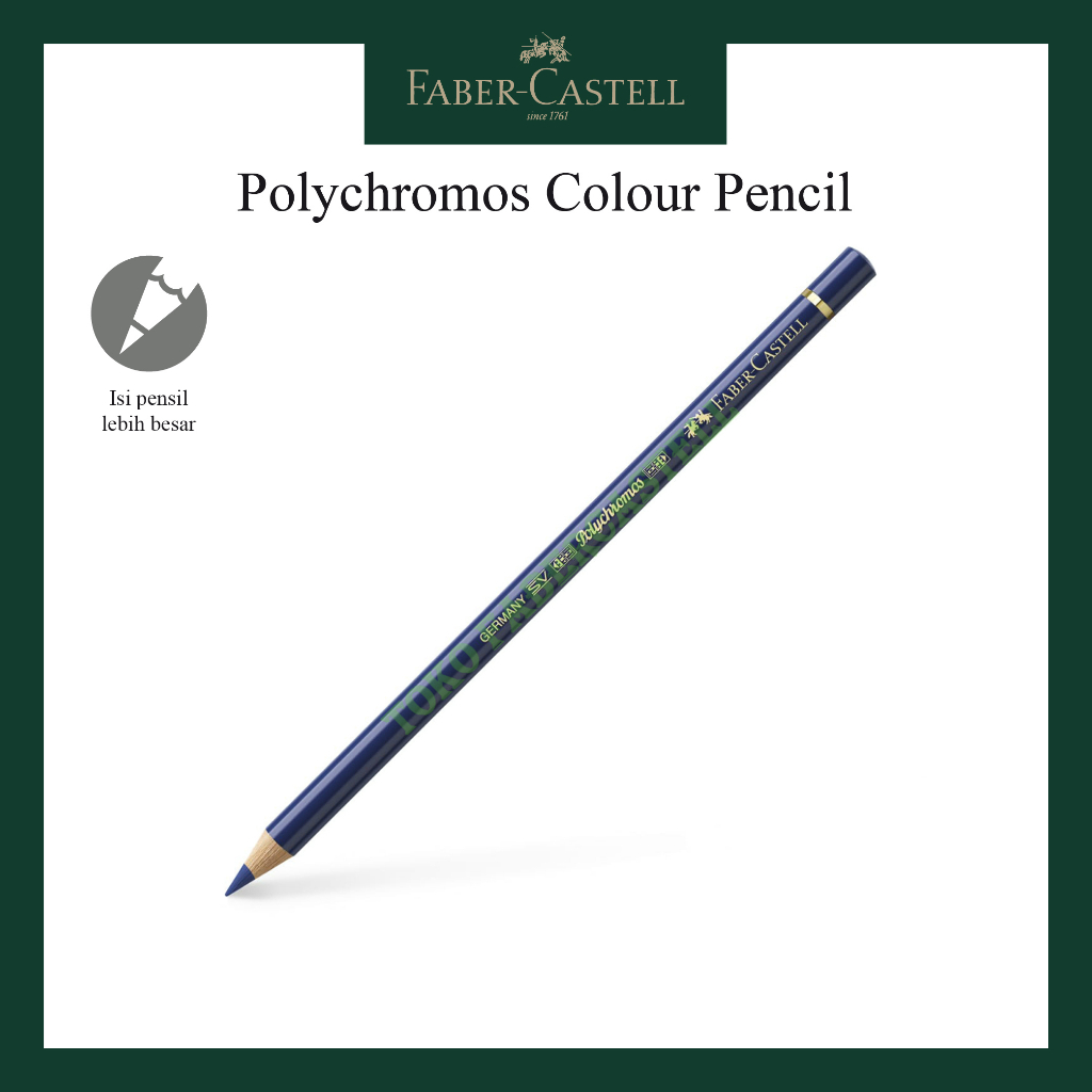 

Pensil Polychromos Faber Castell Indanthrene Blue 110247