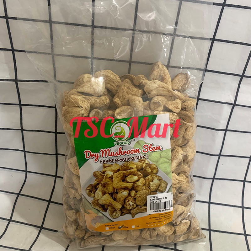 

Vgood Dry Mushroom Stem 500gr / Vgood / Dry / Mushroom / Stem / 500gr / Kaki / Jamur / Kering