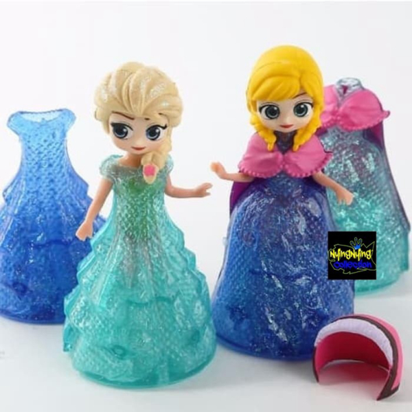 

Promo Frozen Ganti Baju Kristal 2 topper kue cake figure 4 Dress Termurah Berkualitas