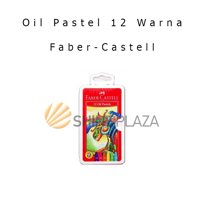 

Crayon Faber Castell 12 Warna - Oil Pastel Faber-Castell 12 Color