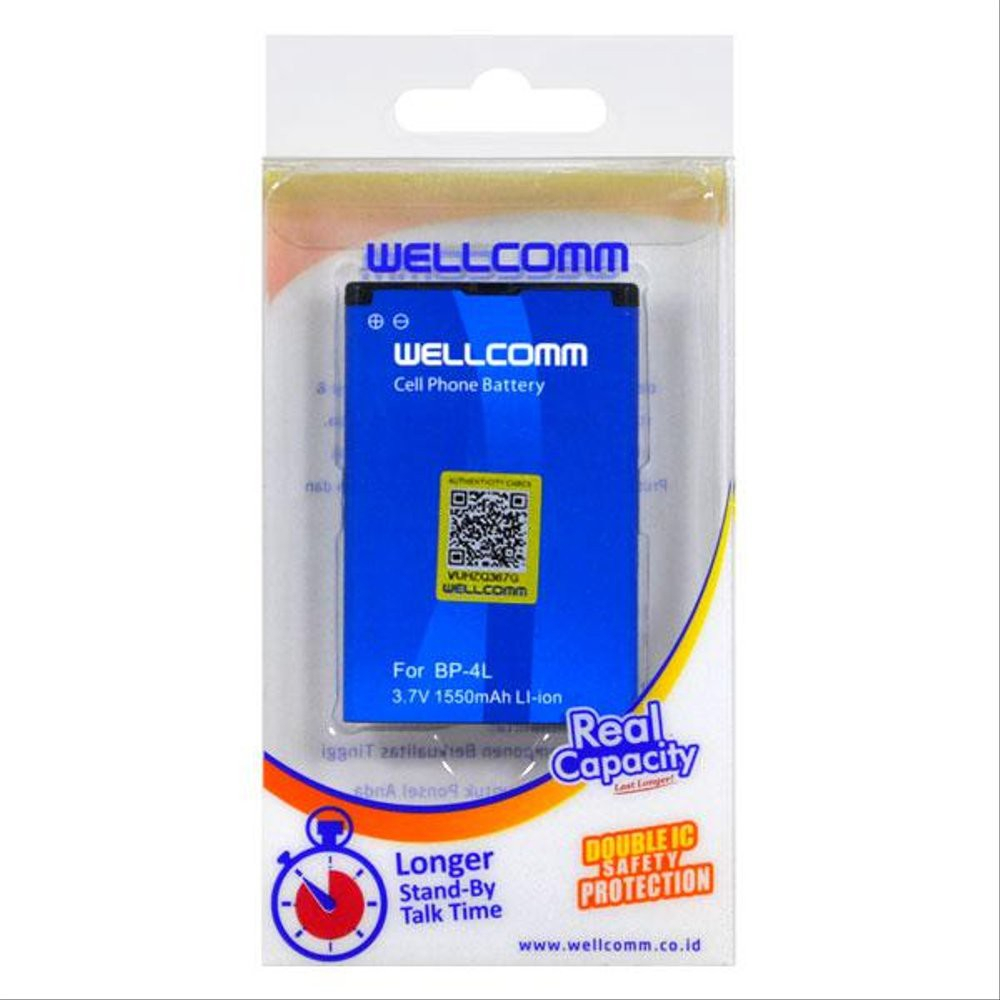 Battery Wellcomm for Nokia BP-4L