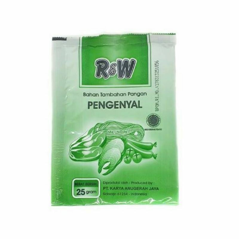 

R&W pengenyal makanan 25 gr