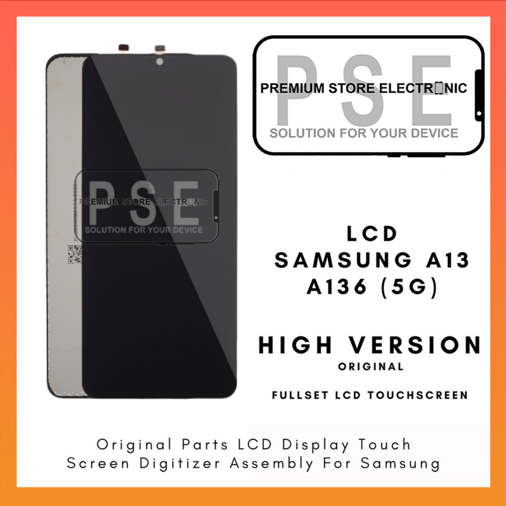 LCD Samsung A13 5G / A136 Original Fullset Touchscreen Garansi 1 Bulan