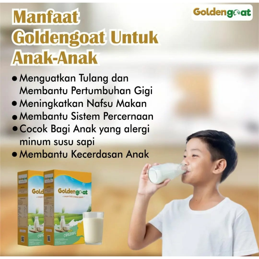 

2 BOK PROMO GOLDENGOLD SUSU KAMBING ETAWA ORIGINAL 100%