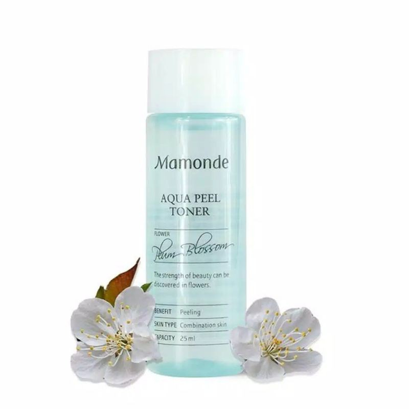 Near Expaired Mamonde Aqua Peel Kemasan Mini Toner 25 ml - Exfoliasi / Exfo Toner - Cocok Untuk Kulit Berminyak &amp; Kombinasi - Eksfoliasi Toner Wajah