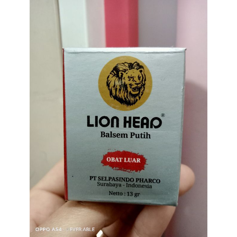 BALSEM PUTIH LION HEAD 13 GR